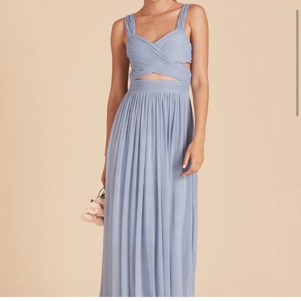 Birdy Grey - Elsye Bridesmaid Dress in Dusty Blue
